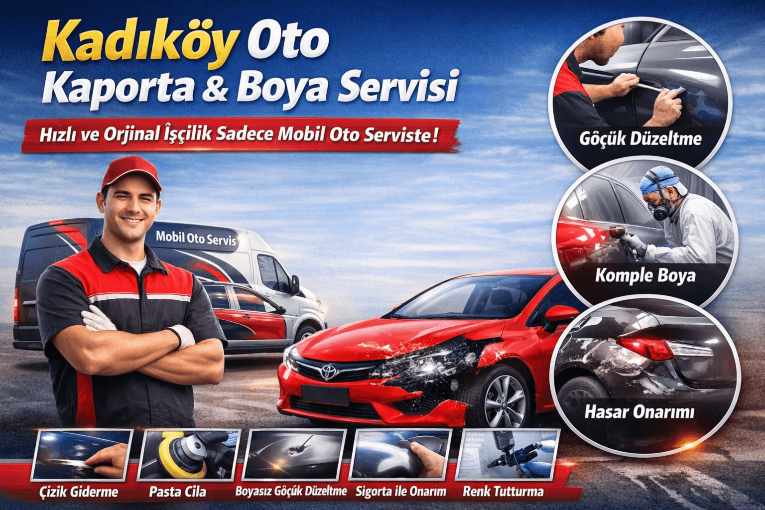 Kadıköy Kaporta Boya Servisi