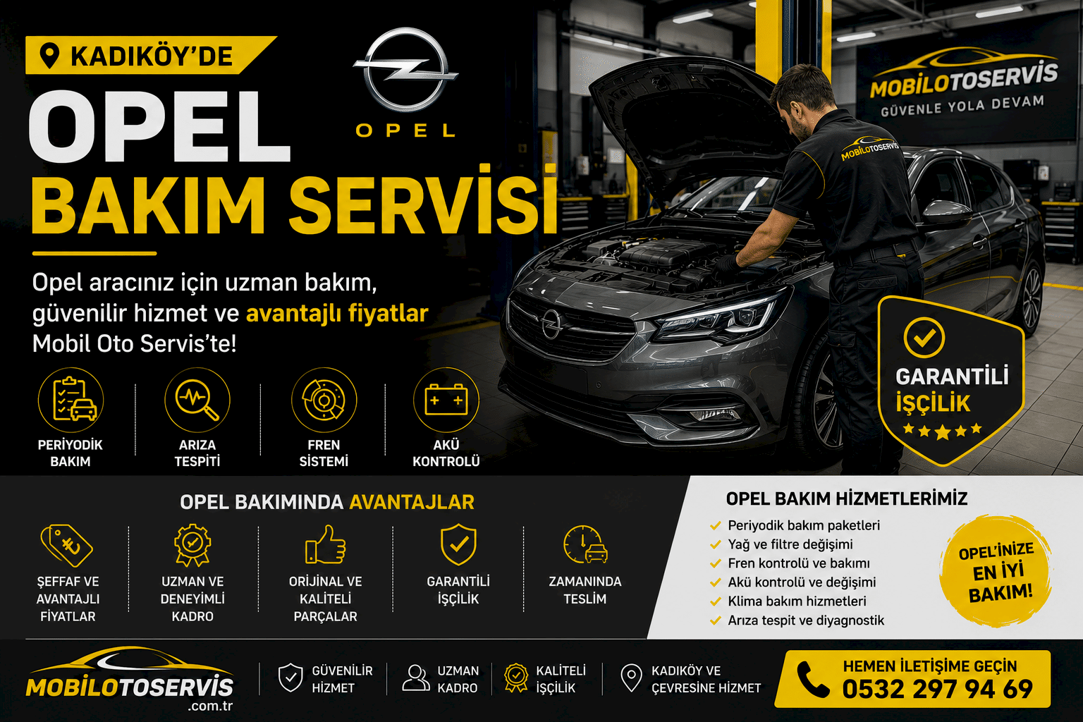 Kadıköyde Opel Tamircisi